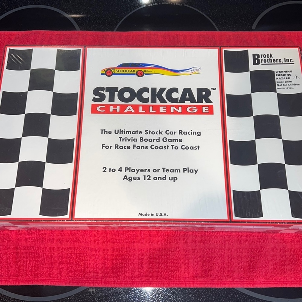 Stock car challenge board game vintage